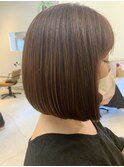 前下がりボブ　30代/40代/50代/南区