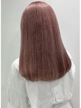 マナヘアー 倉敷(Mana Hair) 髪質改善　ピンクベージュ