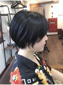 ショートボブスタイル