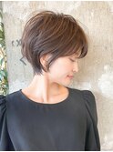 ショートカット/ショートヘア/ショートボブ/30代40代50代/表参道