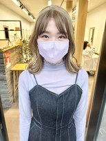 サンド 表参道(sand)&nbsp;10代20代30代インナーカラーベージュ