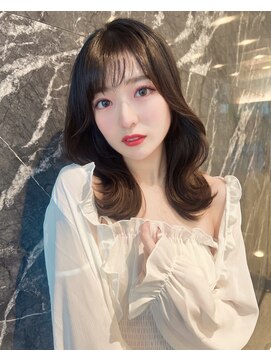 ロンド ロビン 栄(Lond robin) 【Lond robin】河野まい　くびれヘア/韓国風/エギョモリ　m