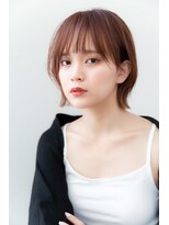 エムプラス 二子玉川(Mplus)&nbsp;【@mplus__hair】シースルーバング★外はねミディ