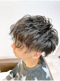 メンズ人気スタイル スパイラルパーマ