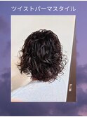 MEN’S HAIRハイライトマッシュパーマ〈理容室〉東浦和メンズ