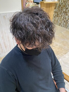 ネオリーブソラ 相模大野店(Neolive sola) メンズ波巻きスパイラルパーマ