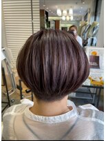 ノーム バイ アウラ(norm. by aura)&nbsp;刈り上げショート！ラベンダーアッシュ