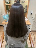 艶ロング×アッシュブラウン