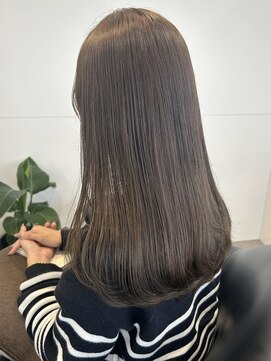 リアン 新城店(Rian) 艶感丸みワンカールシースルーバングエアリーカール大人美人