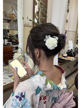 コアフィールフィス(COIFFURE fils) 新規お得クーポンあり【見附　今町】浴衣ヘアスタイル