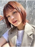 20代30代ボブルフ前髪カタログ　