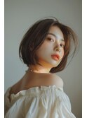 レイヤーボブ/顔まわり/レイヤーカット/【lana hair 新宿】