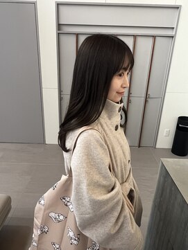 ローレンアオ(LOREN AO) 黒髪/ボブルフ/ネビージュ/小顔/ワンレン/ 矢場/髪質改善/前髪