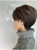 耳掛けショート