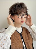 ショートパーマ/ショートカット/ショートボブ/ニュアンスパーマ