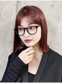 イメチェン美髪小顔似合わせ外ハネボブカット