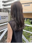 赤み除去！透明感オリーブグレージュ！Before→After