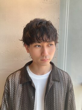 シアン 大須店(CYAN.) 癖毛を活かしたメンズパーマ