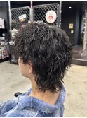 【ツイストスパイラルパーマ】ウルフパーマ