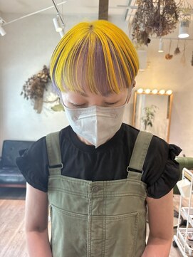 アイ(aii) 刈り上げショート　マッシュ