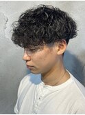 波巻きスパイラルパーマ波巻きパーマメンズパーマ群馬高崎メンズ