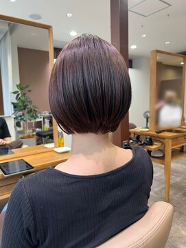 インビテーション 名古屋(invitation) ショートボブ