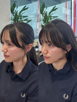 ビューレイギンザ(VIEW LEI GINZA) 顔周りカット/小顔効果/韓国風