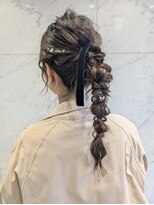 ベイリコルド(Bei Licoldo.)&nbsp;ポニーテール・編みおろしヘアセット＊名駅/名古屋