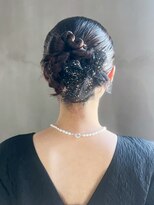 アイティー バイ アルバム 浦和店(IT by ALBUM)&nbsp;ロング大人ガーリーおくれ毛前髪カット_ba575331