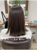 ツヤ矯正×レイヤーカット