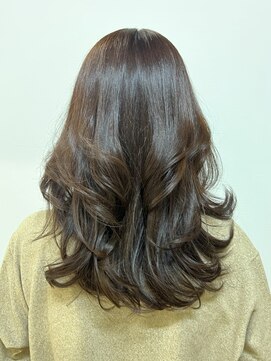 ナナナ パレナ 宝塚店(nanana parena) 毛先デジパでセットもラクに艶あり小手巻きカールが可愛い秘密！