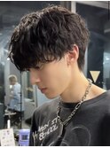 MEN’S/ニュアンスパーマ/ニュアンスウルフ/京都