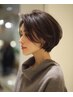 【髪質改善カラーで艶髪に】メテオカラー+カット+クイックトリートメント