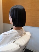 ビーアップヘアー(be:up hair)&nbsp;内側のクセまで整える縮毛矯正ボブ