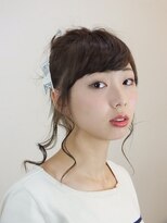 チャクラ アルカ ヘアサロン(Chakura arka Hair Salon) １束シンプルリボンアレンジ♪　【ヘアセット/アップ/結婚式】