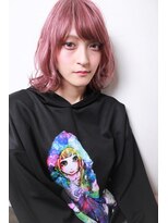 ルークス 中央林間(LOOOKS)&nbsp;ブリーチオンカラーのpink　colorは3回ブリーチ☆