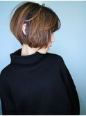 【morio池袋】女性らしい前下がりレイヤーボブ♪