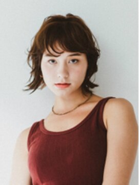 ヘアアンドスパ モーブ 世田谷(hair&SPA Mauve) 小顔外はねボブ