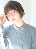 ★岡田有加★20代30代きれいな大人のショートボブ