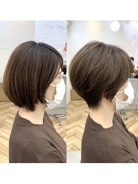 ロミー 本厚木(ROMMY.) 小顔/ひし形シルエット/ショート/骨格補正/3Dカラー ROMMY田中