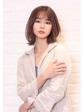 ベルス(bellus) 【bellus】イルミナカラー×韓国風ボブ