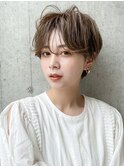 【baLon.fem 志岐英恵】 動きのある夏ベージュショート！！