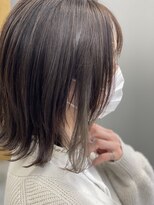 カーサ バイ ハミュウ たまプラーザ(CASA by Humium)&nbsp;20代30代人気♪小顔カットインナーカラー透け感肩ライン外ハネ