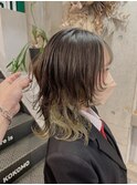 ロングウルフ×ピスタチオカラー♪