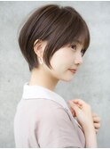 前髪あり大人ショートボブ20代30代40代【AIN.表参道】川原大地