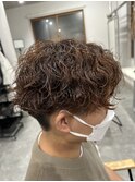 波巻きスパイラル/メンズパーマ/ツイストスパイラルパーマ