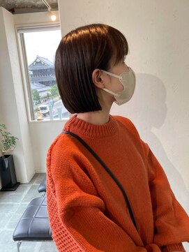 ヘアースタジオゼン アドバンス(hair studio Zen advance) 秋っぽいボブ