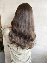 韓国系ヘアカラー「マロンベージュ」