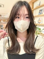 ルエ(rue)&nbsp;大人可愛い20代30代40代インナーカラー小顔ウルフレイヤーボブ