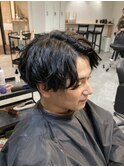 #黒髪#ボブルフ#ネビージュ#小顔#ワンレン